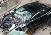 آنچه از خودرو تسلا پس از تصادف ماند+عکس