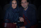 ژست عاشقانه علی سخنگو و همسر بازیگرش+عکس 