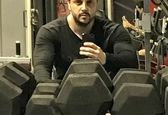 مجری معروف در باشگاه بدنسازی+عکس 