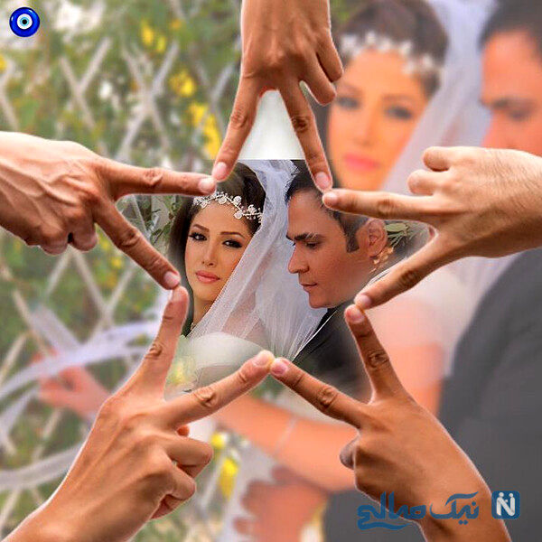 عکس عروسی رضا داودنژاد و همسرش لو رفت+عکس